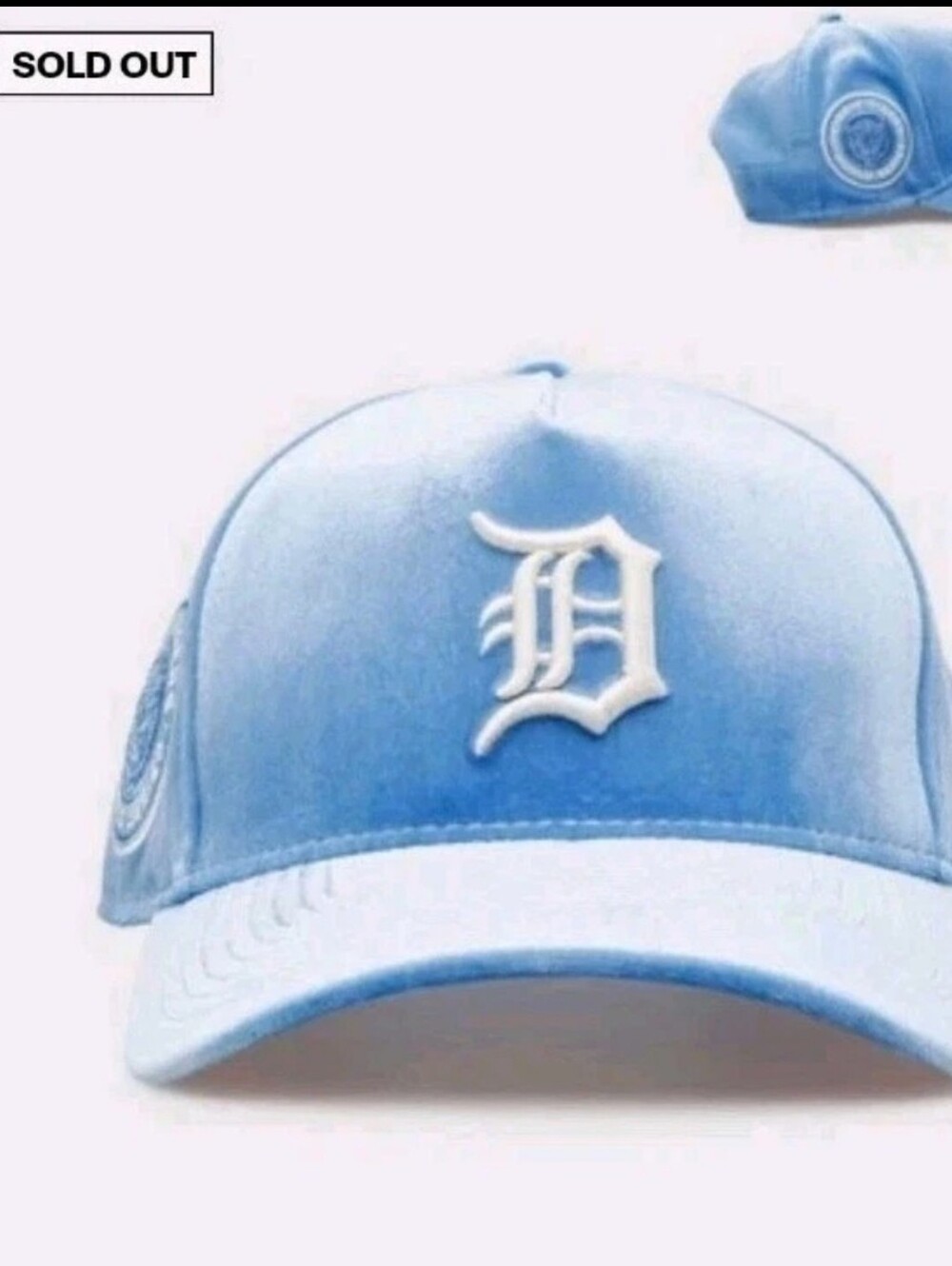 Detroit Tigers 'Sky Velvet' 9FORTY A-Frame Snapback